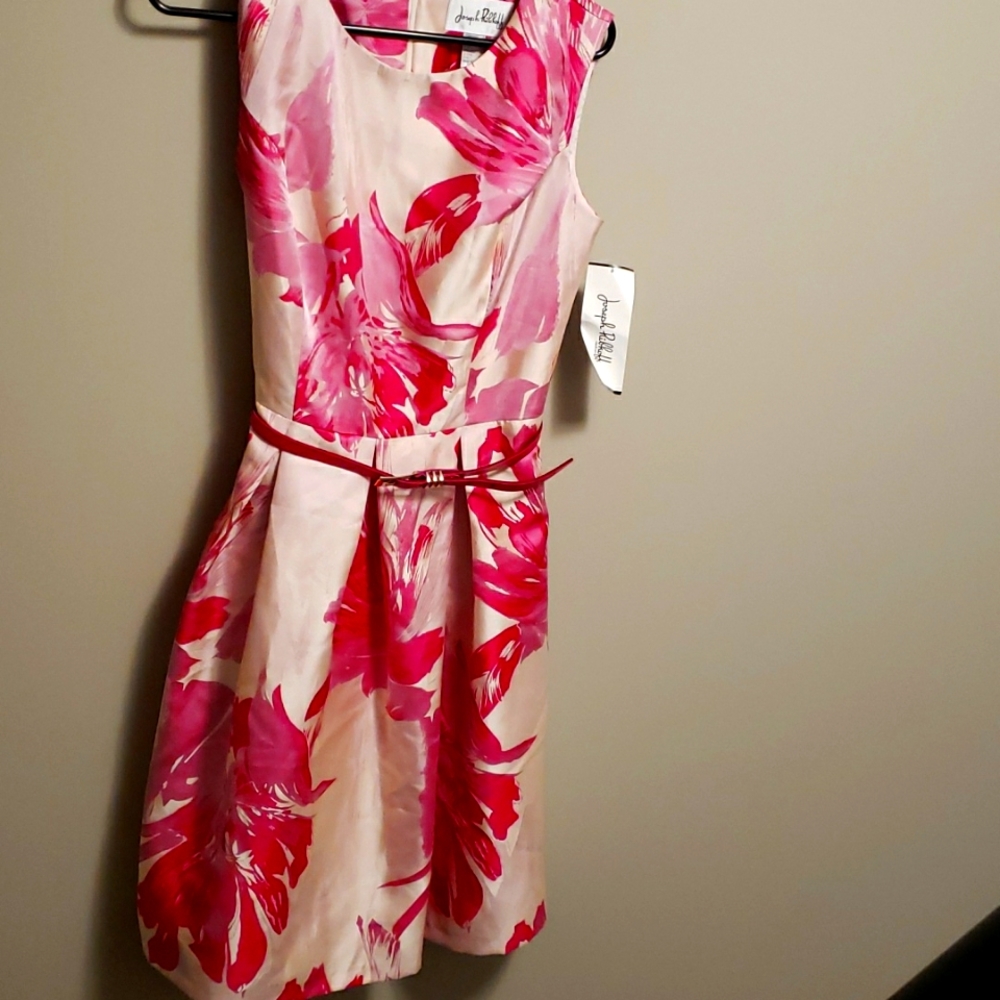 Joseph Ribkoff Sleeveless floral dress